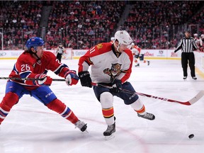The Montreal Canadiens host the Florida Panthers at the Bell Centre in Montreal, Tuesday Oct. 24, 2017.