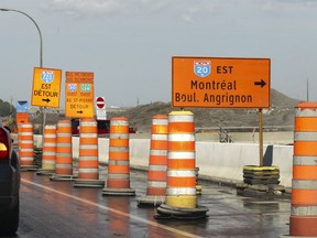 Closures this fall for the Turcot project are expected to last until sometime in 2019.