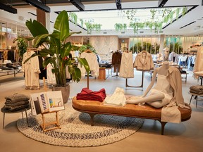 Aritzia has opened more stores in the past year.