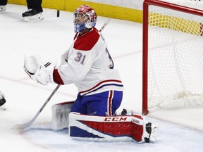 Carey Price will be back in goal for the Canadiens Friday night against the Ducks.