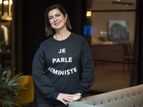 Laura Boldrini, president of the Italian chamber of deputies, poses for a photograph during an interview at the William Gray Hotel in Montreal on Saturday, Oct. 21, 2017.