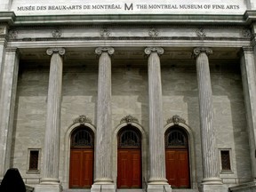 The Musée des Beaux-Arts on Sherbrooke St. in Montreal.