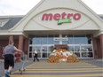 A Metro supermarket in Ste. Marthe-sur-le-Lac, Que.