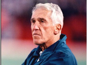 Marv Levy coached in Montreal for five seasons, winning the Grey Cup twice, in 1974 and 1977.