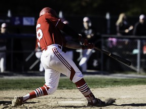 Sasha Lagarde of the McGill baseball team was named top hitter and tournament MVP following the championship game.
