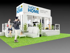 The Best Buy smart home at the Fall HomeExpo show showcases state-of-the-art smart home technology.