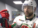 Andrei Markov after a game with Ak Bars in Russia's KHL