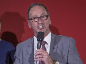 Richard Hébert, Liberal candidate for the byelection in the Lac-Saint-Jean riding.