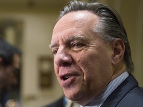 Coalition Avenir Québec Leader François Legault has the highest approval rate among Quebecers at 48 per cent, an Angus Reid Poll finds.