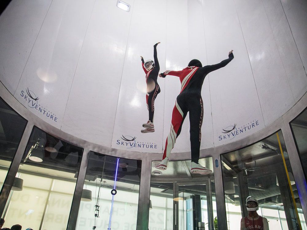 World indoor Skydiving Championship Jumping for medals in Laval