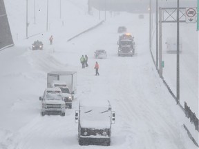 The class action contends the province and city failed in their duty to properly manage the traffic jam, which was caused after two trucks became stuck in the snow and ice and their drivers refused to be towed.