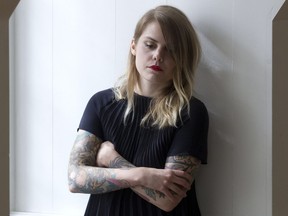 MONTREAL, QUE.: AUGUST 12, 2015 -- Béatrice Martin aka Coeur de Pirate in Montreal, Wednesday, August 12, 2015.   Her latest album, Roses, comes out Aug. 28.  (Phil Carpenter / MONTREAL GAZETTE)
Phil Carpenter, Montreal Gazette