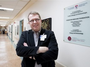 Dr. Christian Pineau (chief of rheumatology at MUHC) is creating a Centre of Excellence for Rheumatology at the Montreal General Hospital.