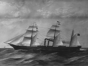 The Allan Line's SS Canadian, 1855.