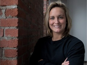 Team Canada captain Marie-Philip Poulin in Montreal, on Thursday, November 16, 2017.