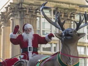 Yes, it's that time of the year again. The Santa Claus Parade will be making its way down Ste-Catherine St. at 11 a.m. on Saturday.