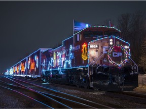 The CP Holiday Train will pass through the West Island on Nov. 27.