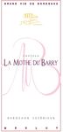 Bordeaux Supérieur 2014, Château la Mothe du Barry, France red, $15.95, SAQ # 10865307