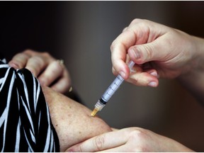 It's that time of year. Flu shots are available at West Island clinics until Dec. 16.