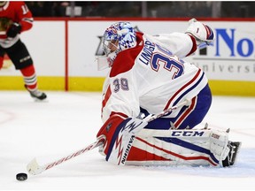 In four NHL games, the Canadiens' Charlie Lindgren has a 4-0 record with a 1.24 goals-against average and .960 save percentage.