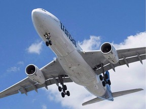 An Air Transat Airbus A330 lands at Montreal's Trudeau Airport, Sunday, July 31, 2016. A federal agency is ordering Air Transat to cover out-of-pocket expenses for passengers caught in an hours-long tarmac delay this summer as part of a ruling that lays blame solely for the fiasco on the airline. THE CANADIAN PRESS/Graham Hughes ORG XMIT: CPT126

ED's NOTE: July 31, 2016 file photo