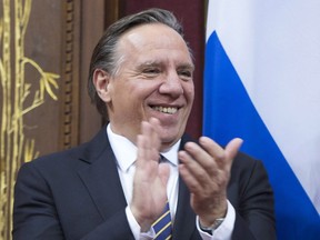 Coalition Avenir Quebec Leader François Legault.