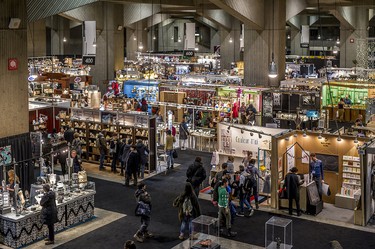 The Salon des métiers d'art regroups all manner of craftspeople and artists.