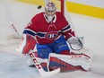 Carey Price,

Montreal Canadiens goaltender Carey Price makes a save during first period NHL hockey action against the Buffalo Sabres in Montreal, Saturday, November 25, 2017. THE CANADIAN PRESS/Graham Hughes ORG XMIT: GMH106
Graham Hughes,