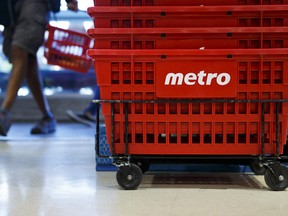 Metro Inc reports lower profit and sales.