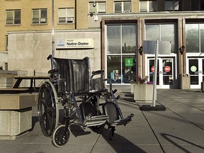 The Notre-Dame hospital in Montreal.