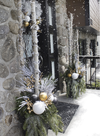 Decors Veronneau has a wide range of decor options this holiday season, including decorated and illuminated plants for your front porch.