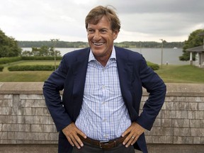 The Liberal Party of Canada's chief fundraiser, Stephen Bronfman, attends the party's caucus retreat in Georgetown, P.E.I. in 2013.