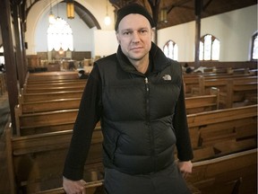 David Chapman, pictured here in St-Stephens in 2017, says he wonders if things would have been different had the Open Door remained near the park.