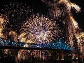 On the night of May 17, the city’s official birthday, thousands of Montrealers gathered to watch the Jacques Cartier Bridge come to light. About 3,000 protesting off-duty police officers stole some of the show.