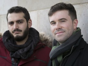 Jad Chanko and Patrick Salonius are launching a non-profit dedicated to helping refugees by raising money for non-governmental agencies already helping refugees in Montreal.