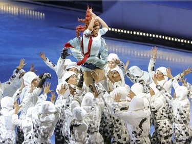 The Cirque du Soleil debuted their latest production Crystal at the Bell Centre in Montreal Wednesday Dec. 20, 2017.