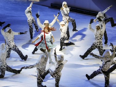 The Cirque du Soleil debuted their latest production Crystal at the Bell Centre in Montreal Wednesday Dec. 20, 2017.