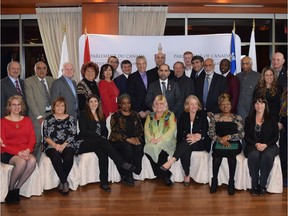 Canada 150 Community Service Awards were presented Friday to 20 individuals for their “dedication and positive impact" in the federal riding of Pierrefonds-Dollard.