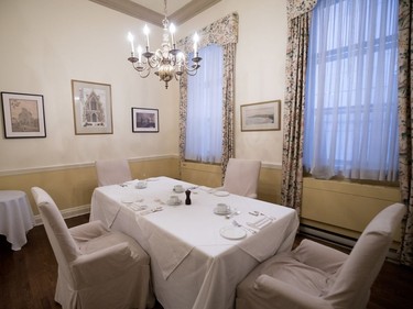 The Percy Nobbs room at the University Club of Montreal on Tuesday December 19, 2017, named for the Montreal architect who designed the clubhouse, which opened in 1913.