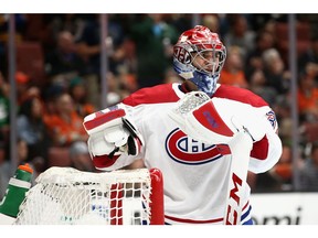 Canadiens goalie Carye Price will make his 12th consecutive start vs. the Flames in Calgary on Friday night.