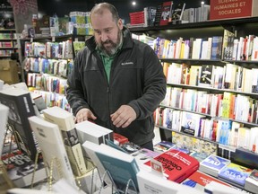 Philippe Sarrasin the owner of Libraire de Verdun, plans on opening a branch on Notre-Dame Ave. in Lachine.