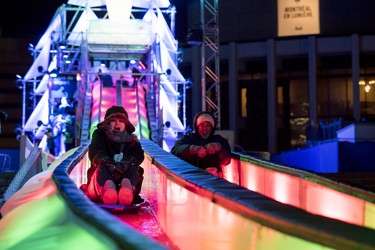There are events for the whole family to enjoy during Montréal en Lumière.