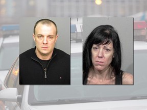 Kristian Robitaille (left) and Sophie Tardif Loiselle are being sought in connection with a string of burglaries, frauds and shoplifting incidents reported between Aug. 27 and Sept. 27, 2017.