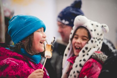 There are events for the whole family to enjoy during Montréal en Lumière.