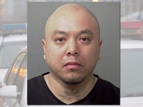 Martin Nguyen was arraigned on charges of forcible confinement, extortion, loan sharking, forcible entry, robbery, armed assault and conspiracy.