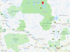 Thursday's quake was centred around the Cabonga Reservoir, north of Maniwaki.