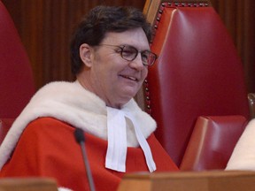 Justice Richard Wagner is shown at the Supreme Court in Ottawa on Tuesday Feb.10, 2015.