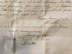 A love letter was found in the walls of a Massachusetts home — the public helped police find out who it was written to.