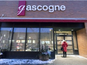 Customers found the Pâtisserie de Gascogne location on Sherbrooke St. in Westmount closed and the windows and doors papered over after the Montreal pastry institution went out of business suddenly on Thursday.