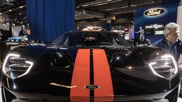 Ottawa-area businessman Richard L'Abbe is the proud owner of one of the first Ford GT deliveries in Canada. The car is one of many featured at the 75th Montreal International Auto Show.